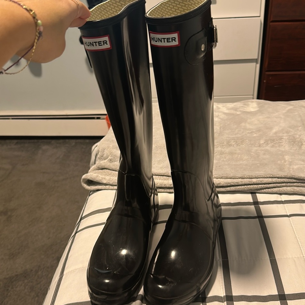 Hunter women’s rain boots